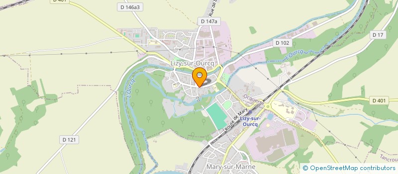 localisation de l'entreprise OGEC SAINT ALBERT à LIZY-SUR-OURCQ