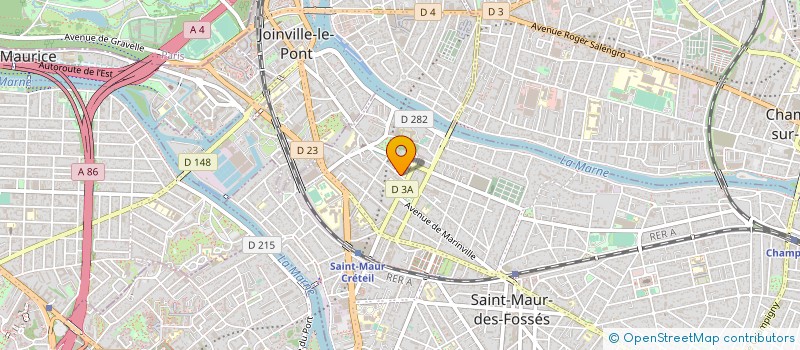 localisation de l'entreprise OGEC SAINT ANDRE à SAINT-MAUR-DES-FOSSES
