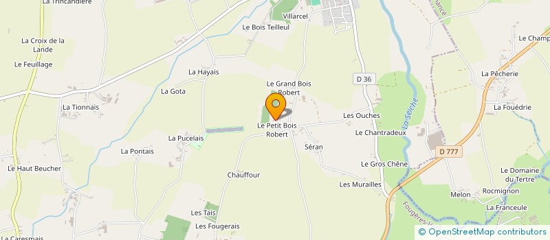 localisation de l'entreprise OGEC SAINT ANTOINE ESSE  ESSE