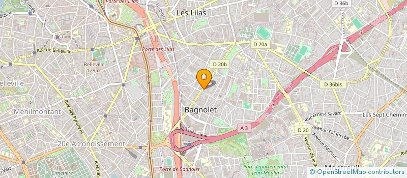 localisation de l'entreprise OGEC SAINT BENOIT DE L EUROPE à BAGNOLET