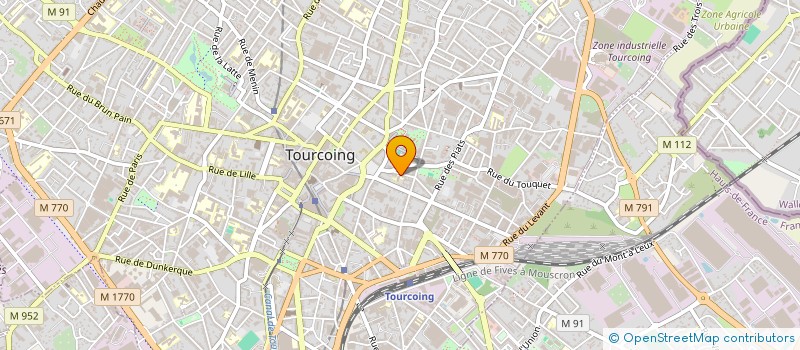 localisation de l'entreprise OGEC SAINT CHRISTOPHE à TOURCOING