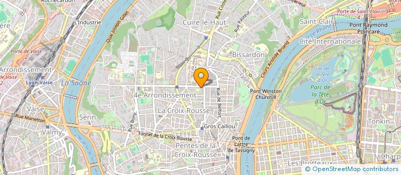 localisation de l'entreprise OGEC SAINT DENIS  LYON