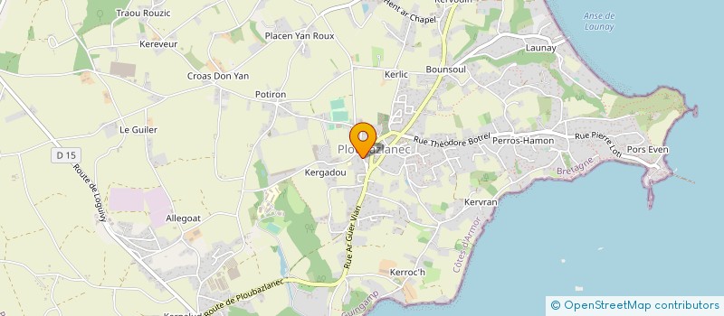 localisation de l'entreprise OGEC SAINT DENIS à PLOUBAZLANEC