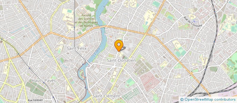 localisation de l'entreprise OGEC SAINT DONATIEN à NANTES
