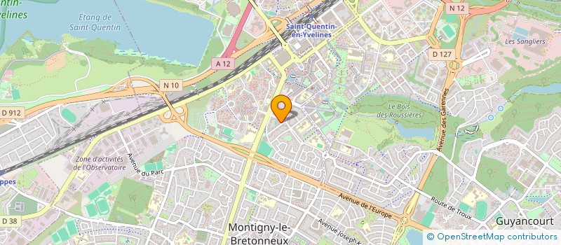 localisation de l'entreprise OGEC SAINT FRANCOIS D ASSISE à MONTIGNY-LE-BRETONNEUX