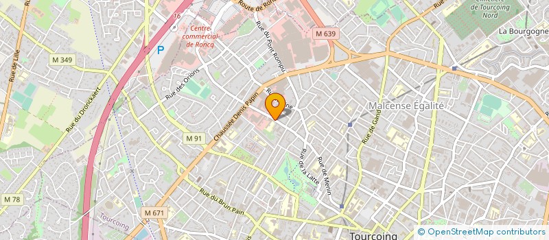localisation de l'entreprise OGEC SAINT JEAN à TOURCOING