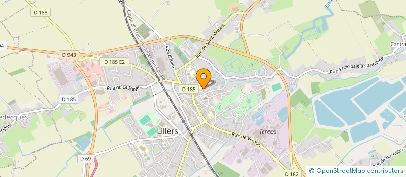 localisation de l'entreprise OGEC SAINT JOSEPH  LILLERS