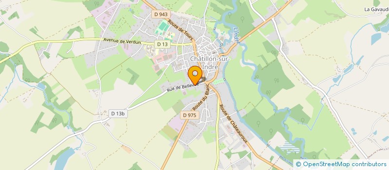 localisation de l'entreprise OGEC SAINT JOSEPH à CHATILLON-SUR-INDRE
