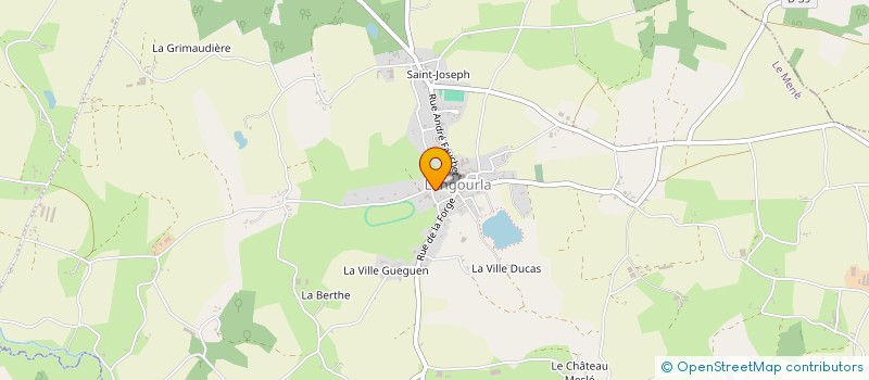 localisation de l'entreprise OGEC SAINT JOSEPH à LE MENE