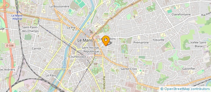 localisation de l'entreprise OGEC SAINT JULIEN  LE MANS