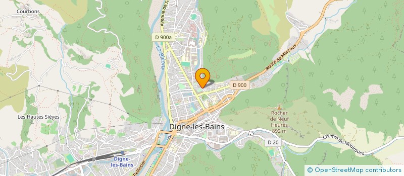 localisation de l'entreprise OGEC SAINT MARTIN à DIGNE-LES-BAINS