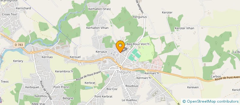 localisation de l'entreprise OGEC SAINT MICHEL à TREGUNC