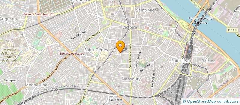localisation de l'entreprise OGEC SAINT VINCENT DE PAUL à BORDEAUX