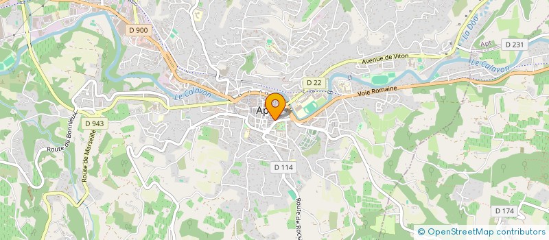 localisation de l'entreprise OGEC SAINTE ANNE à APT