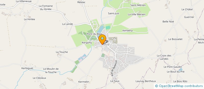 localisation de l'entreprise OGEC SAINTE JEANNE D ARC à TREVE