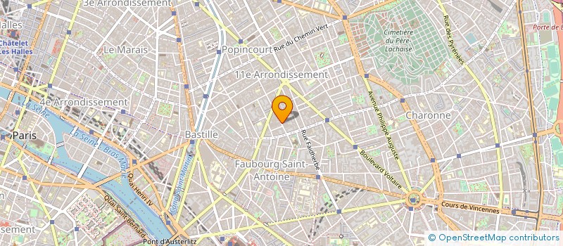 localisation de l'entreprise OGEC SAINTE MARGUERITE à PARIS