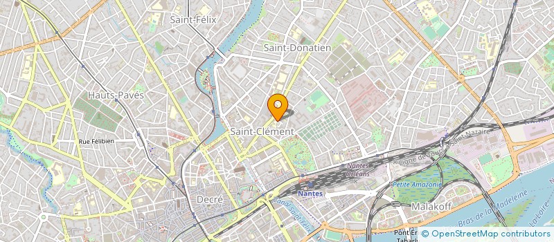 localisation de l'entreprise OGEC SAINTE MARIE à NANTES