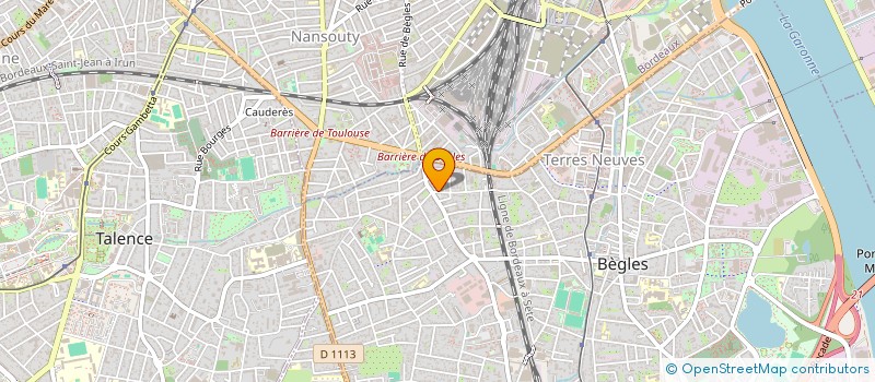 localisation de l'entreprise OGEC SAINTE MARIE à BEGLES