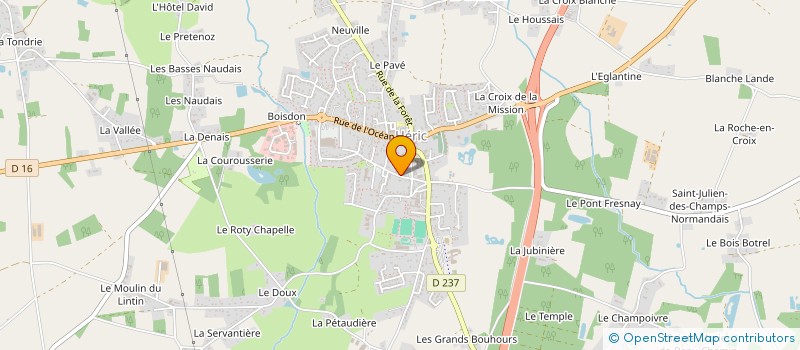localisation de l'entreprise OGEC SAINTE MARIE SAINT JOSEPH à HERIC