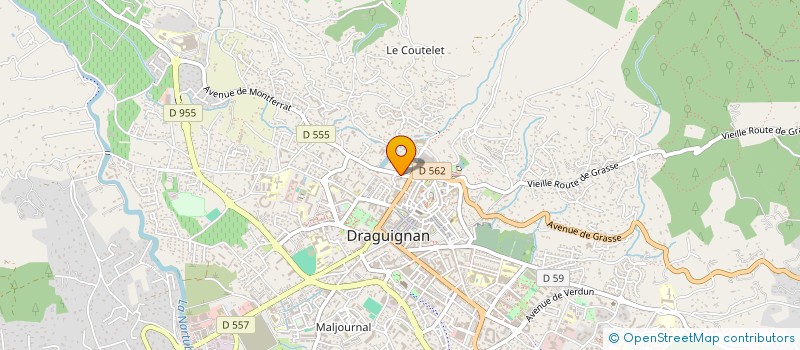 localisation de l'entreprise OGEC SAINTE MARTHE DRAGUIGNAN  DRAGUIGNAN