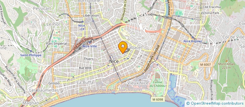 localisation de l'entreprise OGEC SASSERNO à NICE