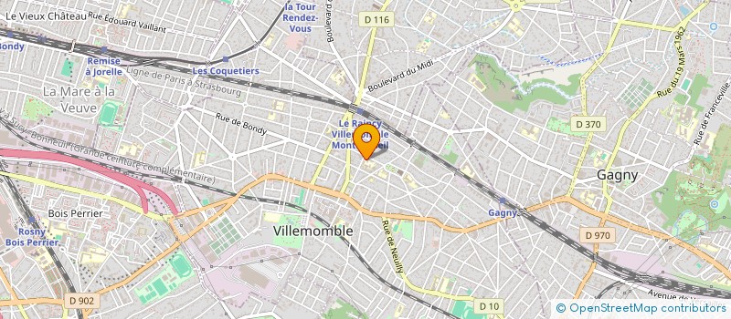 localisation de l'entreprise OGEC SERVITES DE MARIE à VILLEMOMBLE