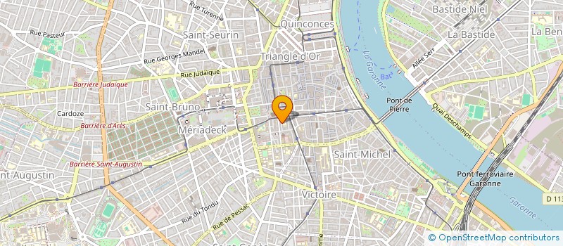 localisation de l'entreprise OGEC SEVIGNE à BORDEAUX