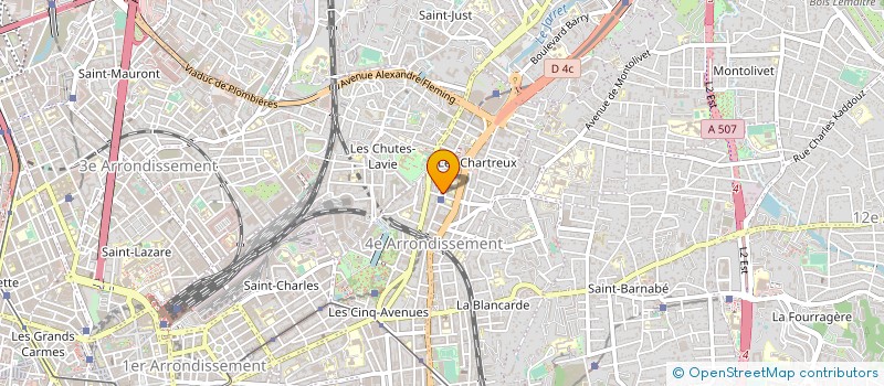 localisation de l'entreprise OGEC ST BRUNO à MARSEILLE