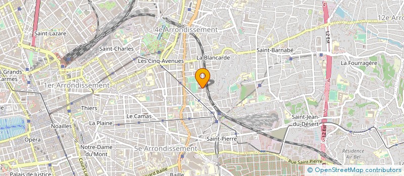 localisation de l'entreprise OGEC ST CALIXTE à MARSEILLE