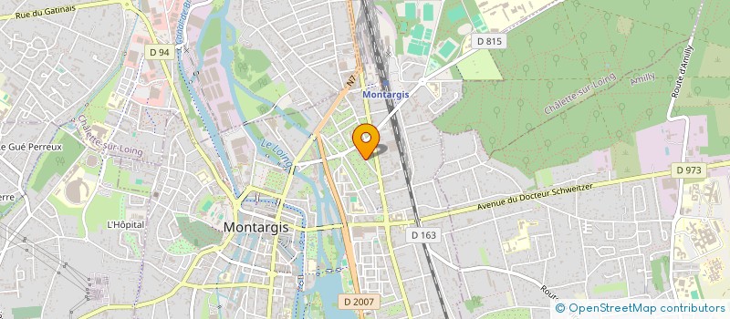 localisation de l'entreprise OGEC ST CHARLES à MONTARGIS