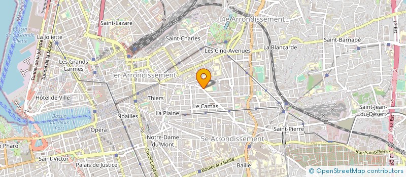 localisation de l'entreprise OGEC ST CHARLES CAMAS à MARSEILLE