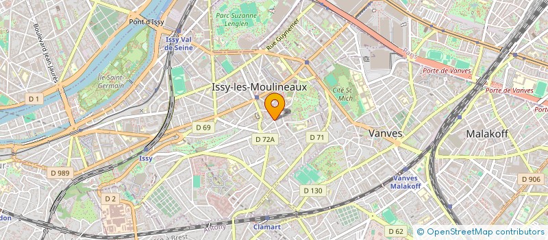 localisation de l'entreprise OGEC ST ETIENNE à ISSY-LES-MOULINEAUX
