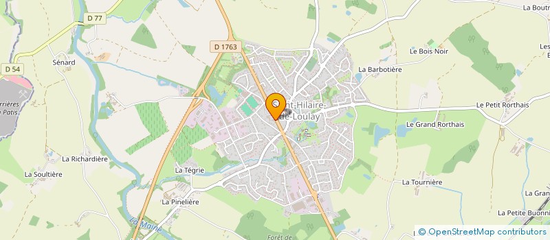 localisation de l'entreprise OGEC ST HILAIRE DE LOULAY à MONTAIGU-VENDEE