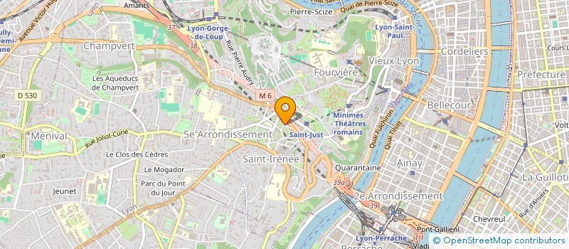 localisation de l'entreprise OGEC ST IRENEE  LYON