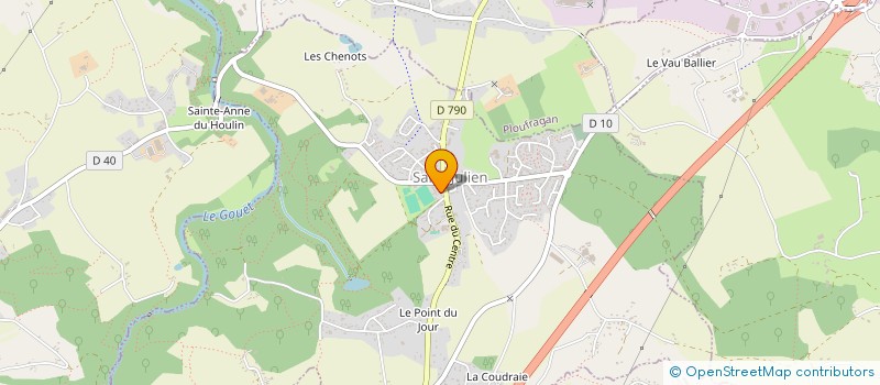 localisation de l'entreprise OGEC ST JOSEPH à SAINT-JULIEN