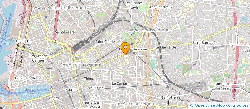 localisation de l'entreprise OGEC ST JOSEPH DE LA MADELEINE à MARSEILLE