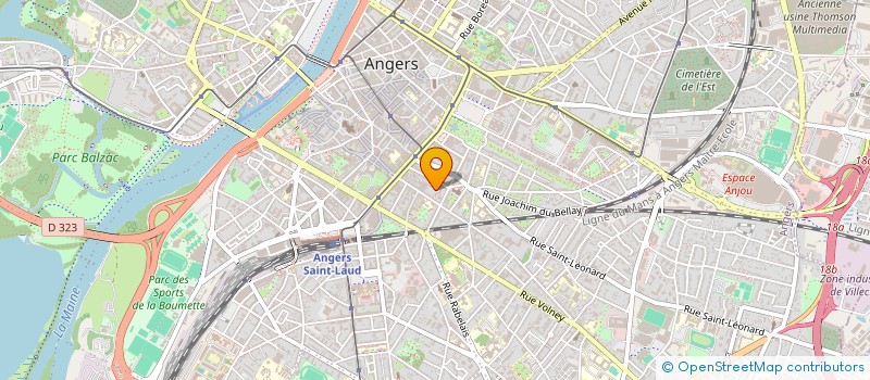 localisation de l'entreprise OGEC ST JOSEPH STE FAMILLE à ANGERS