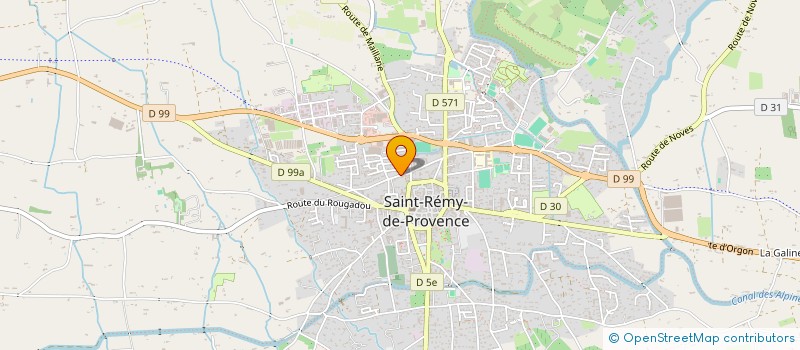 localisation de l'entreprise OGEC ST MARTIN  SAINT-REMY-DE-PROVENCE