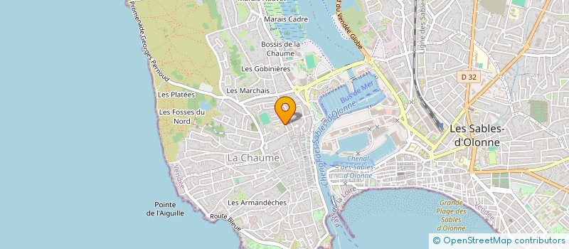 localisation de l'entreprise OGEC ST NICOLAS à LES SABLES D'OLONNE