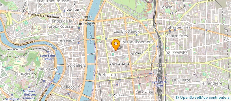 localisation de l'entreprise OGEC ST POTHIN à LYON