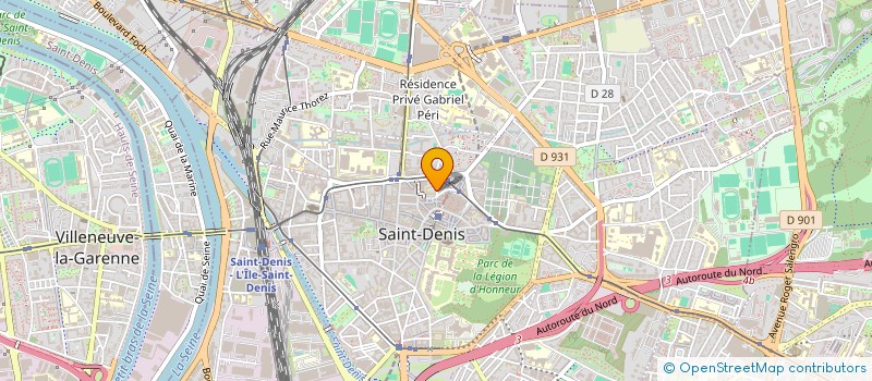localisation de l'entreprise OGEC ST VINCENT DE PAUL à SAINT-DENIS