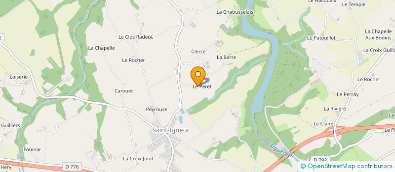 localisation de l'entreprise OGEC ST YVES à JUGON-LES-LACS