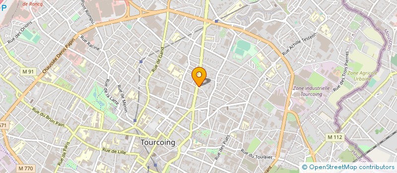 localisation de l'entreprise OGEC STE ADELE TOURCOING  TOURCOING