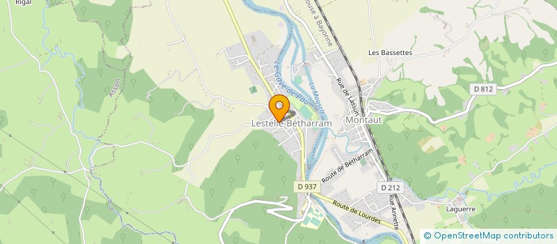 localisation de l'entreprise OGEC STE BERNADETTE à LESTELLE-BETHARRAM