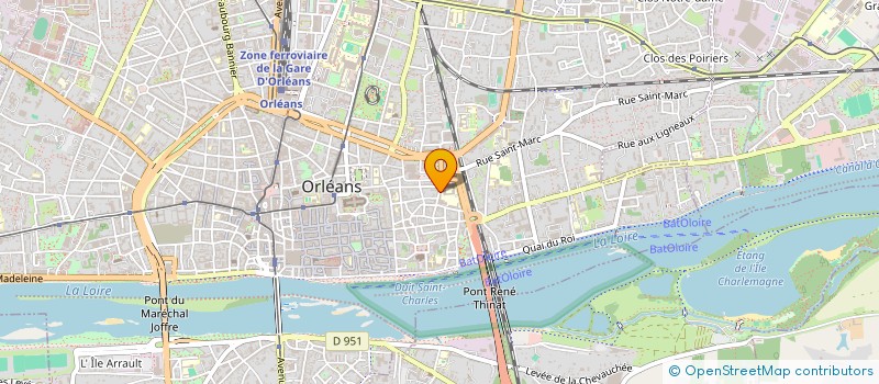 localisation de l'entreprise OGEC STE CROIX STE EUVERTE à ORLEANS