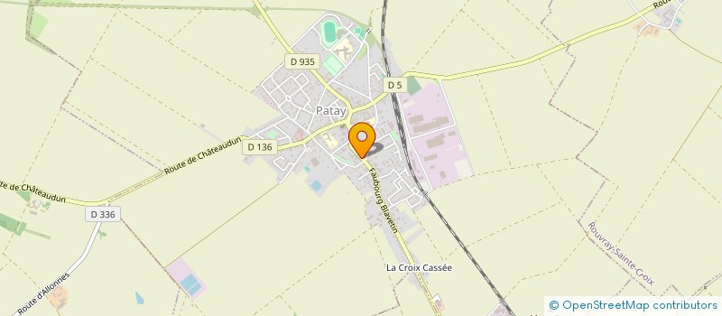 localisation de l'entreprise OGEC STE JEANNE D ARC à PATAY
