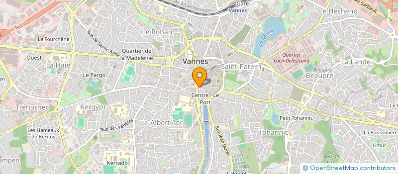 localisation de l'entreprise OGEC STE JEANNE D'ARC à VANNES