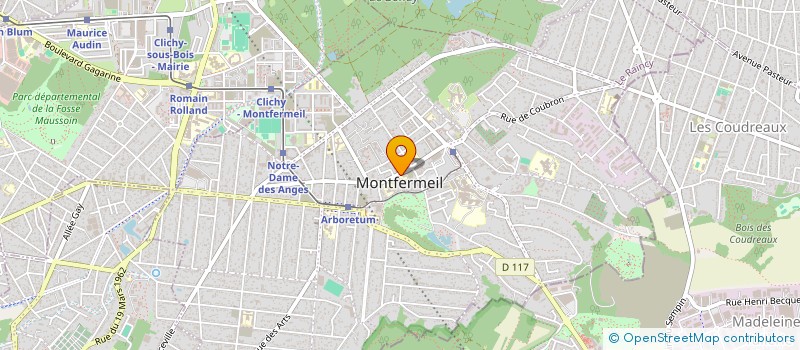 localisation de l'entreprise OGEC STE JEANNE D ARC à MONTFERMEIL