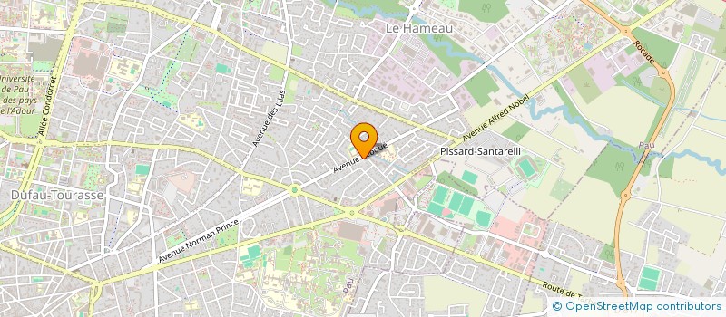 localisation de l'entreprise OGEC STE JEANNE ELISABETH à PAU