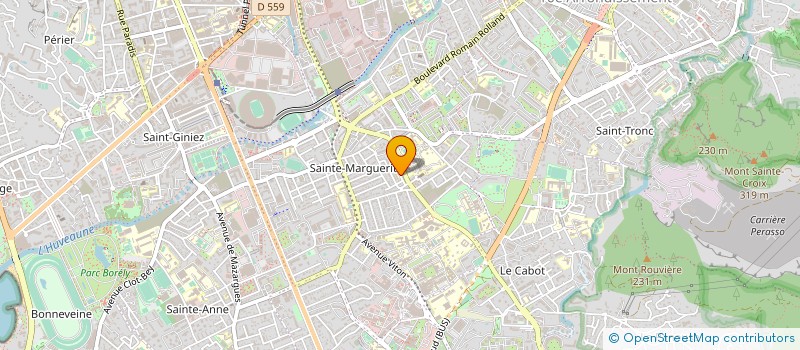 localisation de l'entreprise OGEC STE MARGUERITE à MARSEILLE